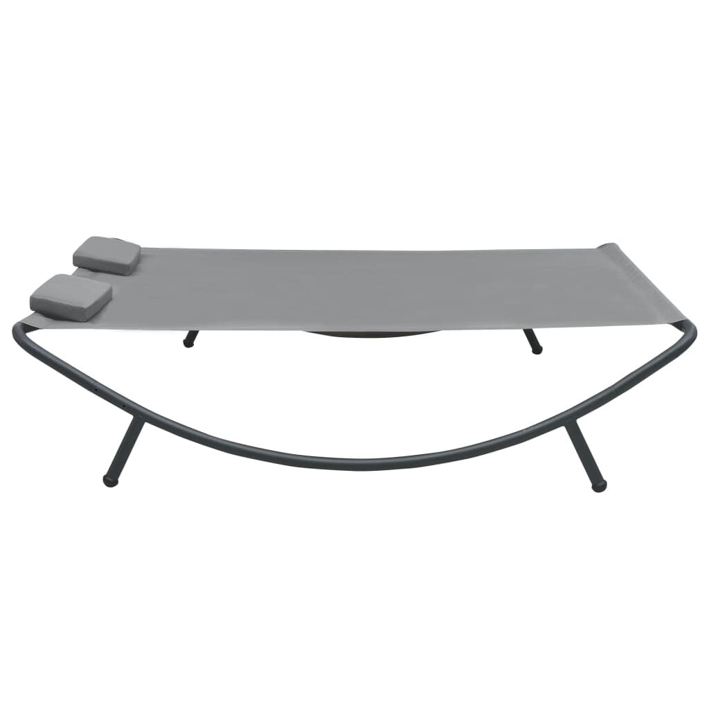 Loungebed Antraciet v. vidaXL - 55% Korting! (Krasjes)