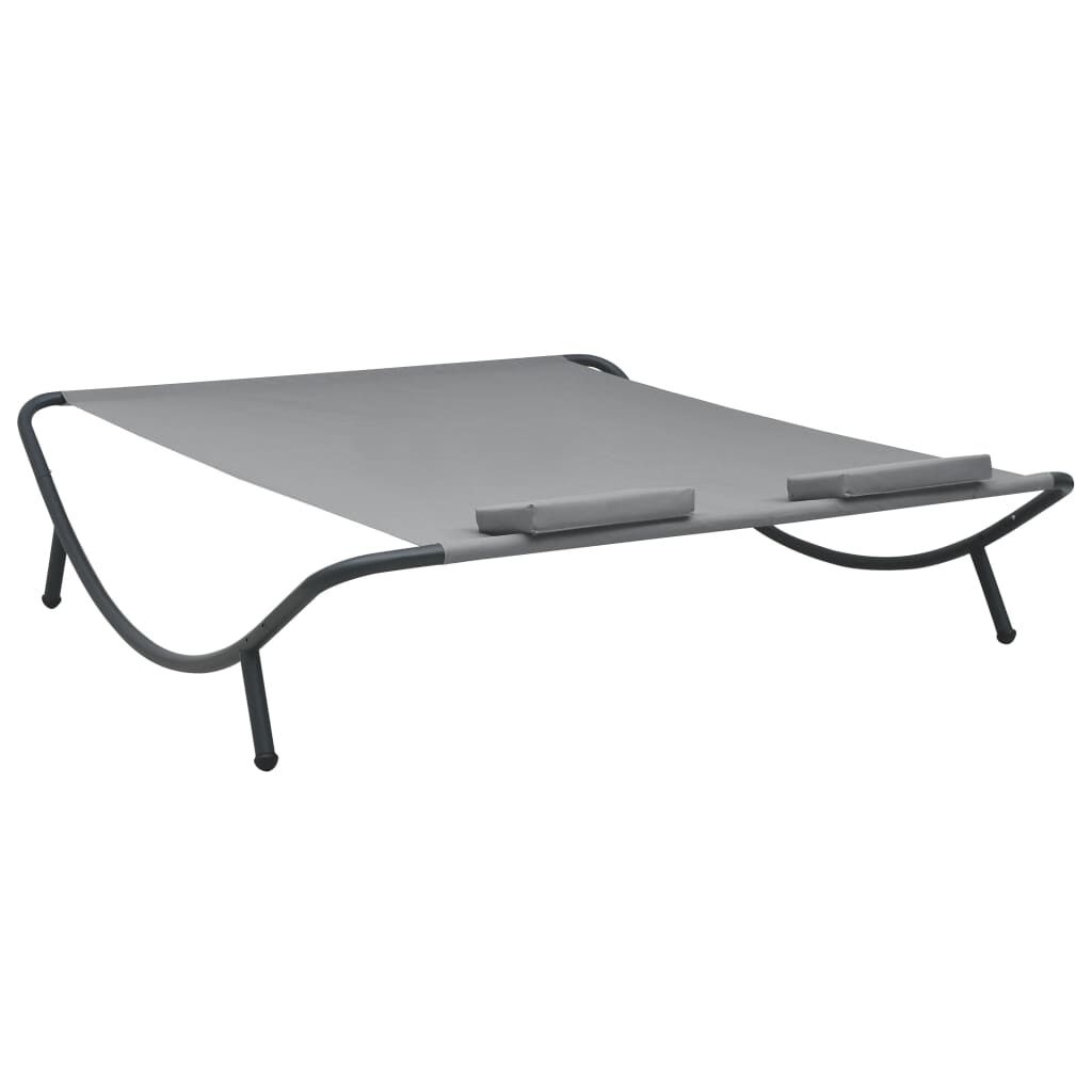 Loungebed Antraciet v. vidaXL - 55% Korting! (Krasjes)