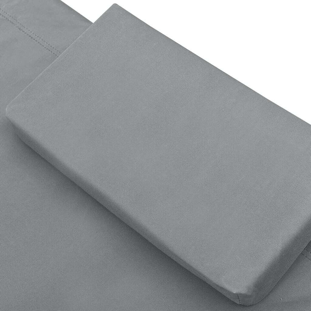 Loungebed Antraciet v. vidaXL - 55% Korting! (Krasjes)