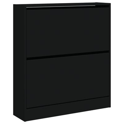 vidaXL Schoenenkast Zwart 80cm - Retourdeal!
