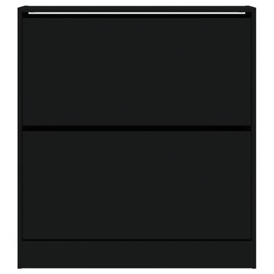 vidaXL Schoenenkast Zwart 80cm - Retourdeal!