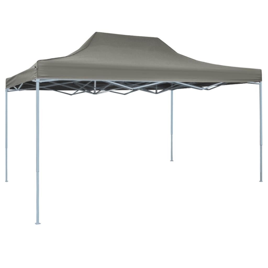 vidaXL Pop-up Tent 3x4,5m Antraciet - Zo Goed Als Nieuw!