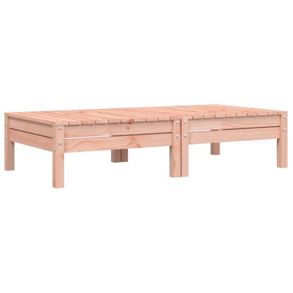 Tuinvoetenbank Douglas Hout + Kussen - 55% Korting! (Lichte Scheur)
