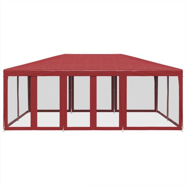 Partytent 6x4m Rood - Scheur - 60% Korting!