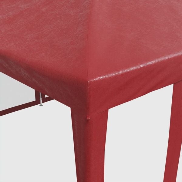 Partytent 6x4m Rood - Scheur - 60% Korting!