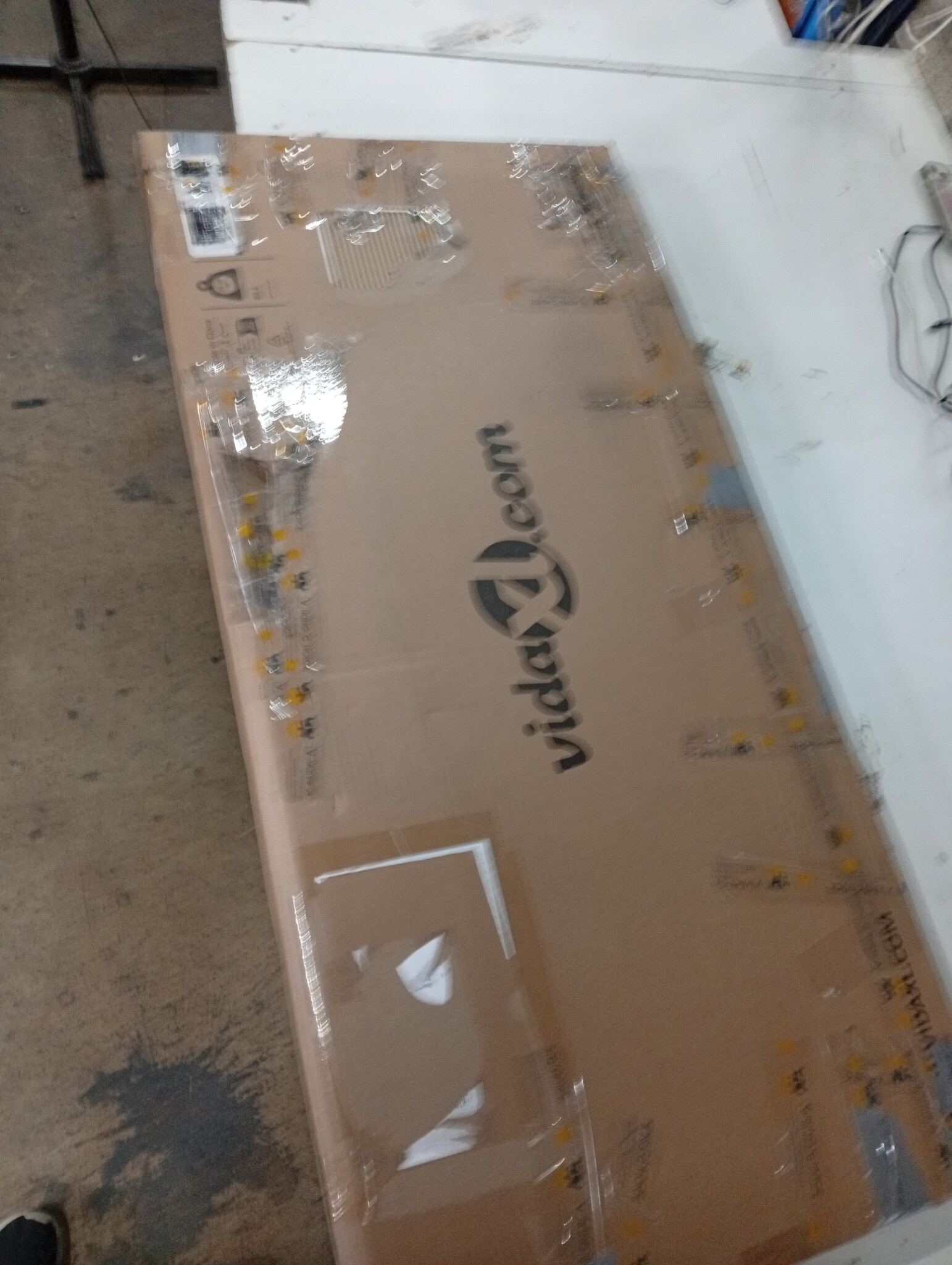 vidaXL TV Meubel 100cm Staal Roze (Retourdeal)