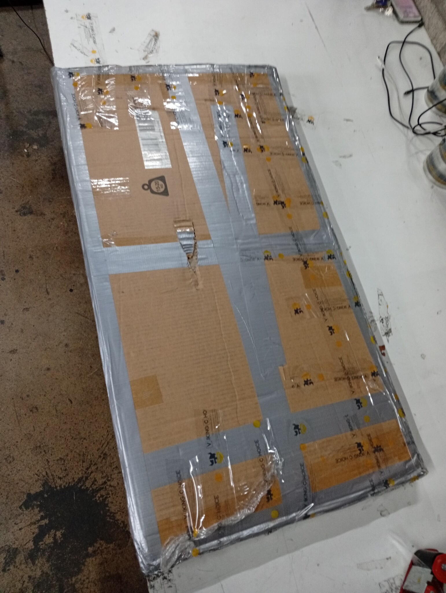vidaXL Verhoogde Plantenbak 240cm Antraciet (Retourdeal)