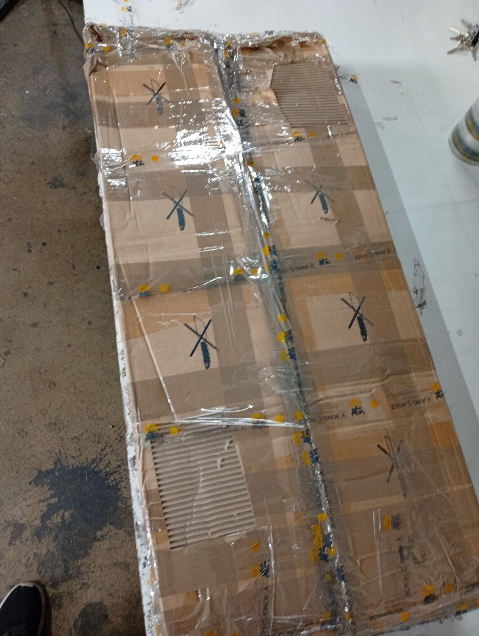 vidaXL Bedframe 90x190 Zwart Kunstleer - Retourdeal!