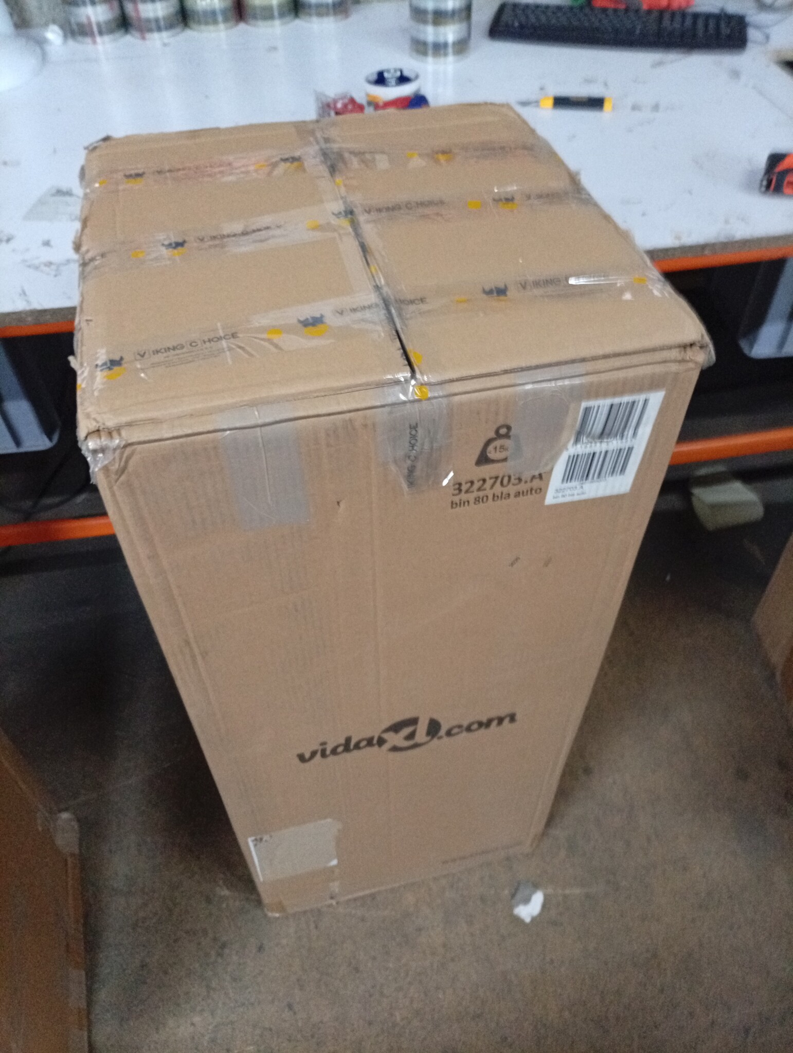 Sensor Prullenbak 80L - Zwart Koolstofstaal - Zo Goed Als Nieuw!