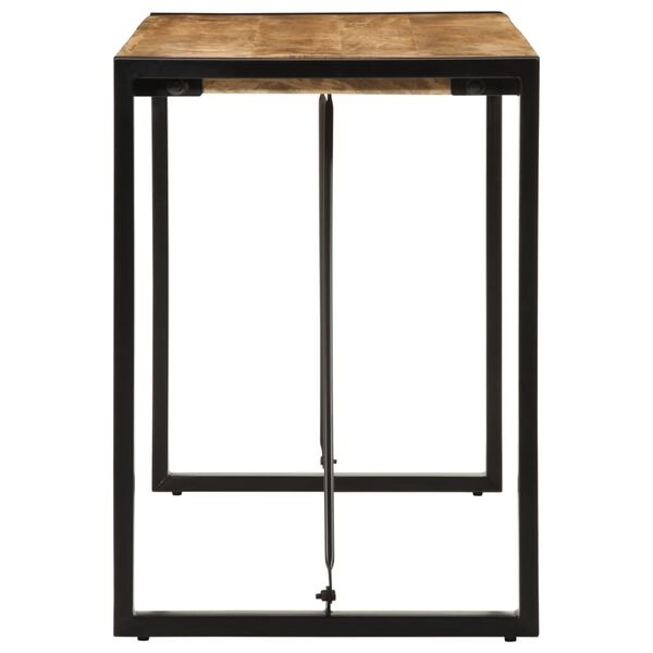 vidaXL Eettafel Mangohout 120cm - Retourdeal!