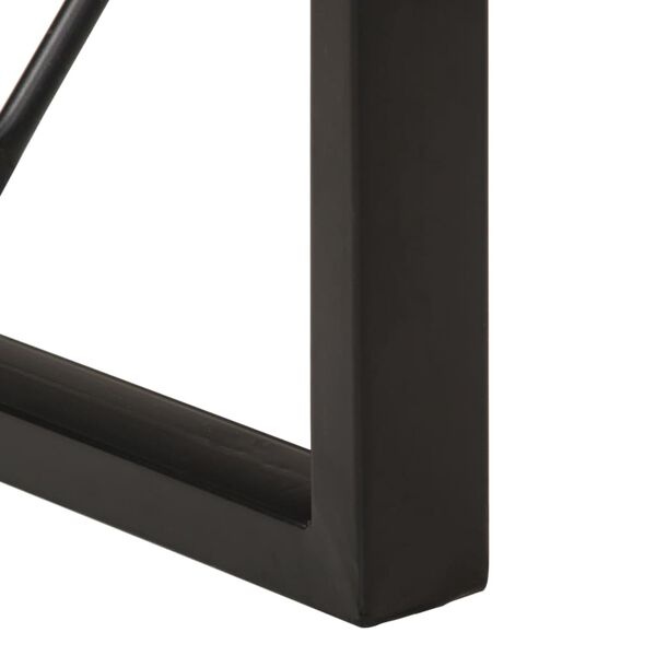vidaXL Eettafel Mangohout 120cm - Retourdeal!