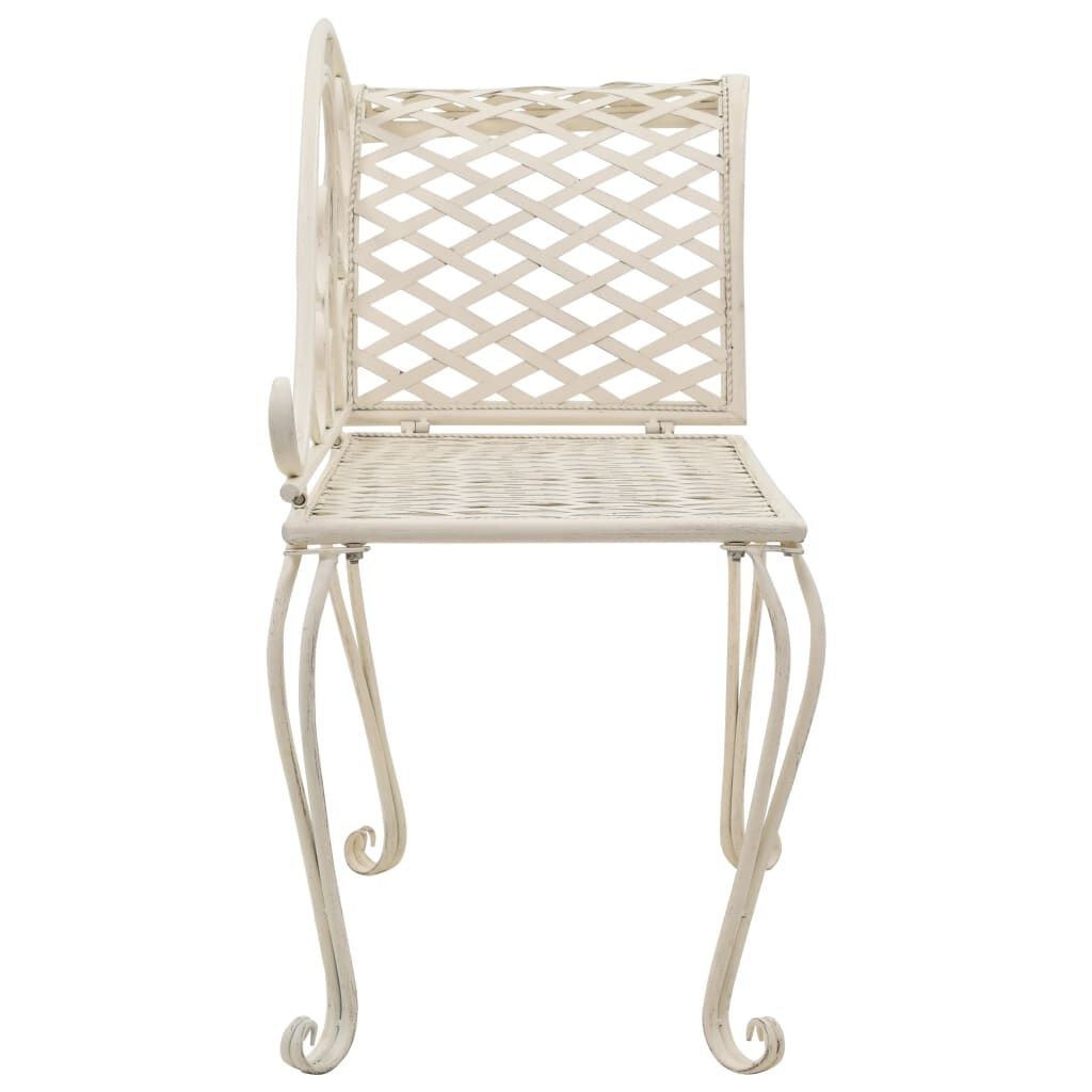 VidaXL Chaise Longue Antiekwit - 55% Korting! (Gebruikssporen)