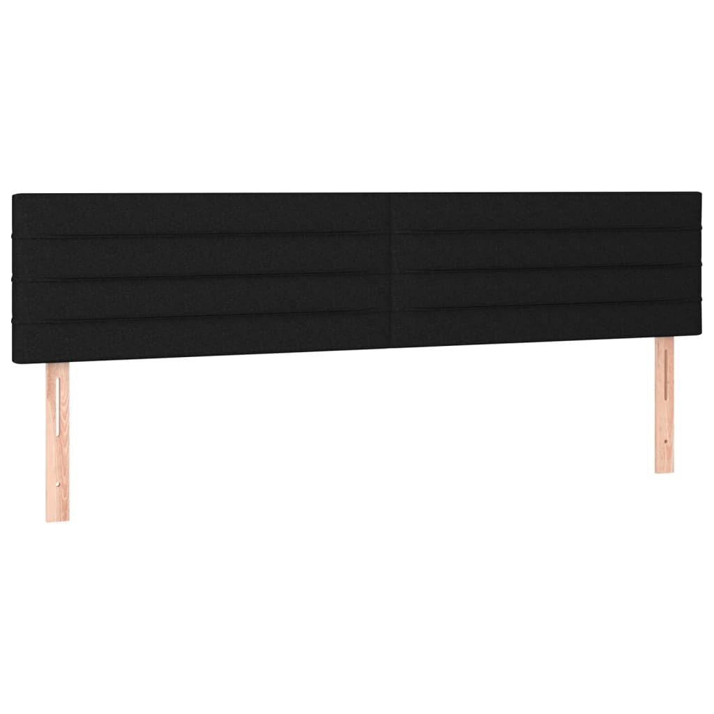 VidaXL Hoofdborden Zwart (2 st) - 100cm - 62% Korting!