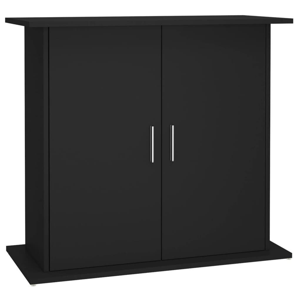 vidaXL Aquarium Standaard Zwart 81x36x73cm - Retourdeal!