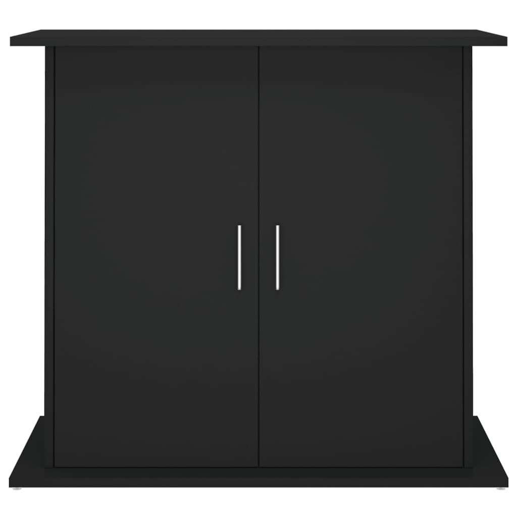 vidaXL Aquarium Standaard Zwart 81x36x73cm - Retourdeal!