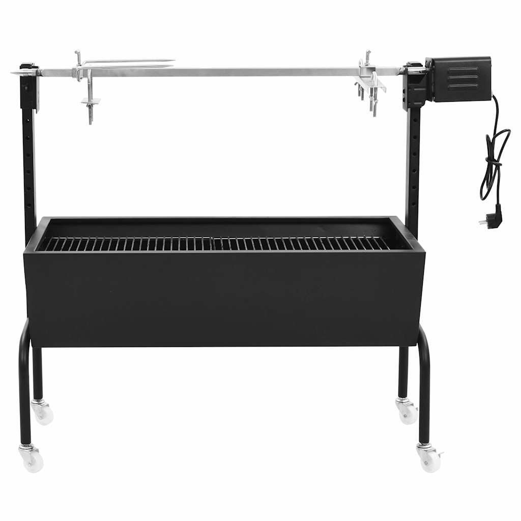 vidaXL BBQ Draaispit Elektrisch RVS - Zo Goed Als Nieuw!