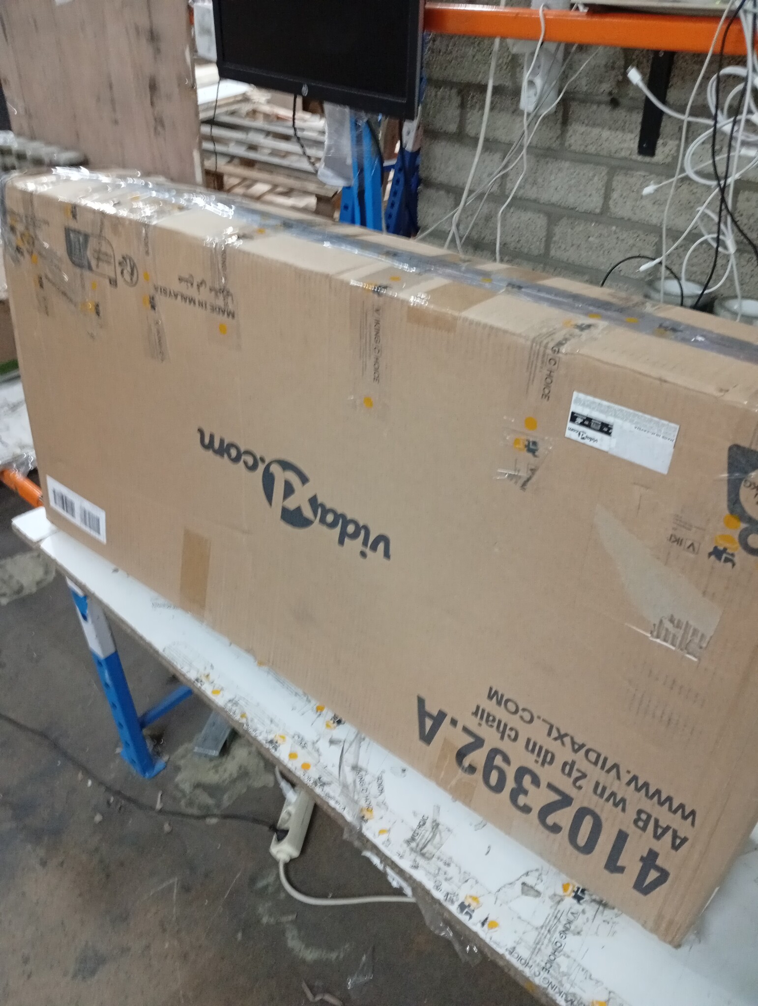 VidaXL Eetkamerstoelen (2 st) Massief Hout - Retourdeal!