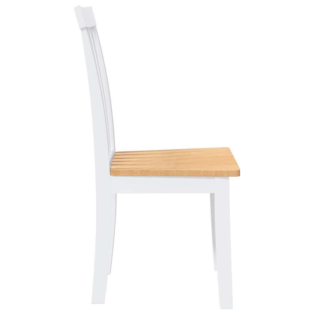 VidaXL Eetkamerstoelen (2 st) Massief Hout - Retourdeal!