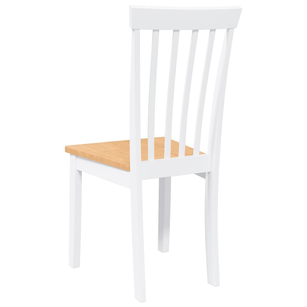 VidaXL Eetkamerstoelen (2 st) Massief Hout - Retourdeal!