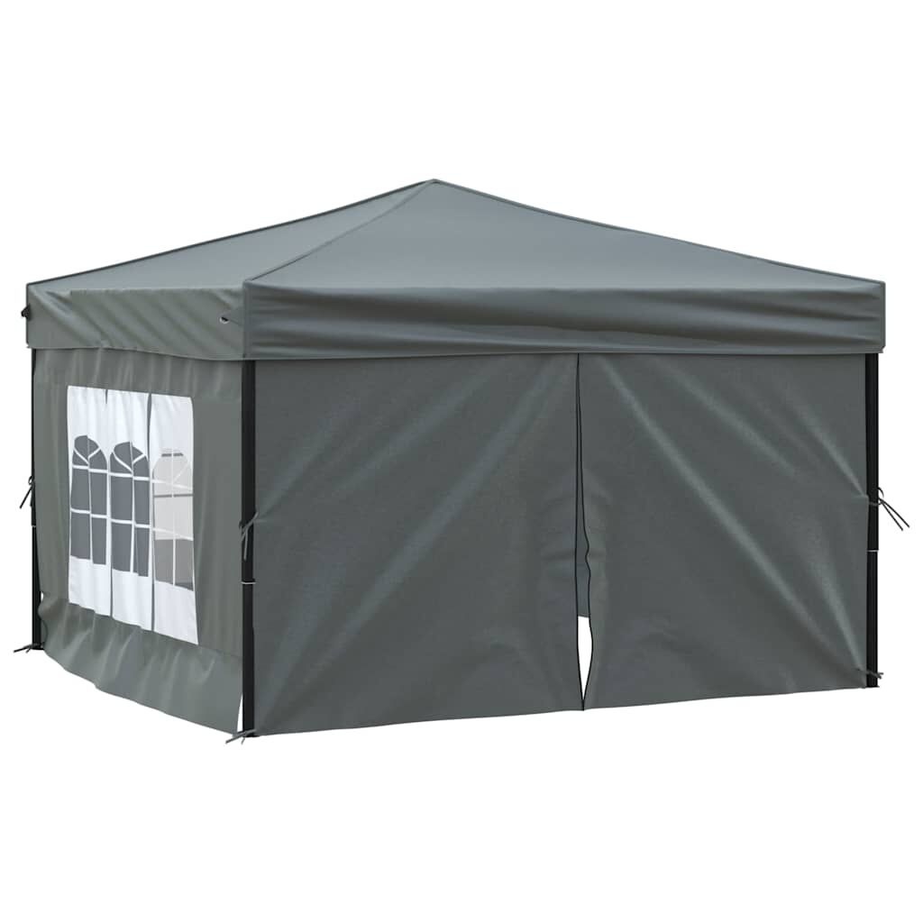 Partytent Inklapbaar 3x3m Antraciet - Retourdeal!