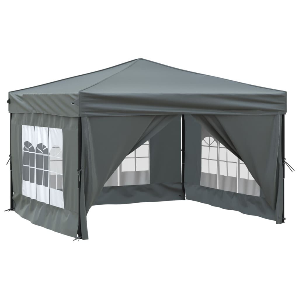 Partytent Inklapbaar 3x3m Antraciet - Retourdeal!