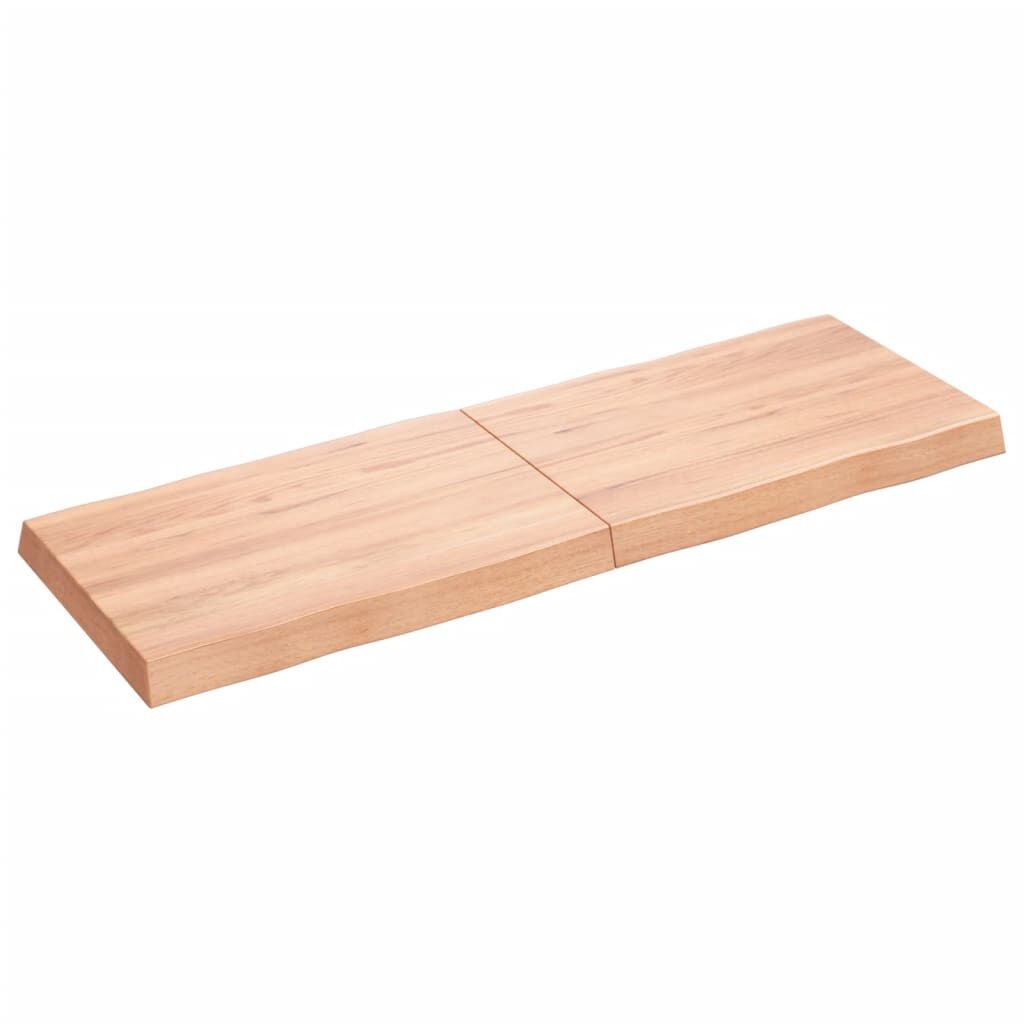 Tafelblad Eiken 120x40cm met Natuurlijke Rand - 55% Korting!