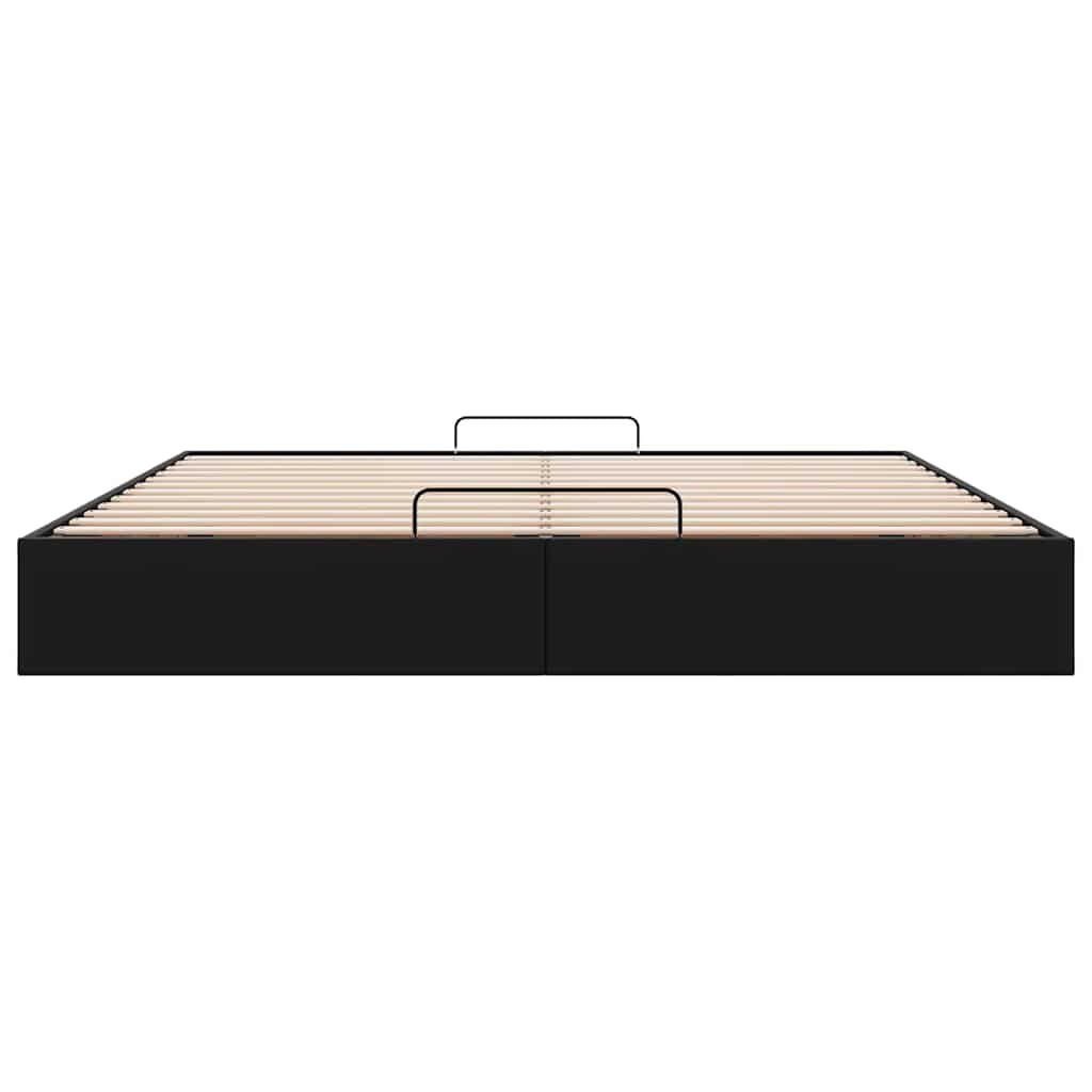 Retour: VidaXL Bedframe 180x200 cm Zwart Kunstleer