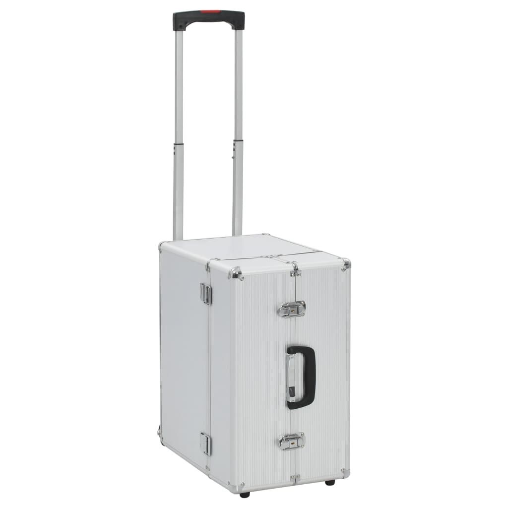 Pilotentrolley Aluminium Zilver - Beschadigd - 55% Korting!