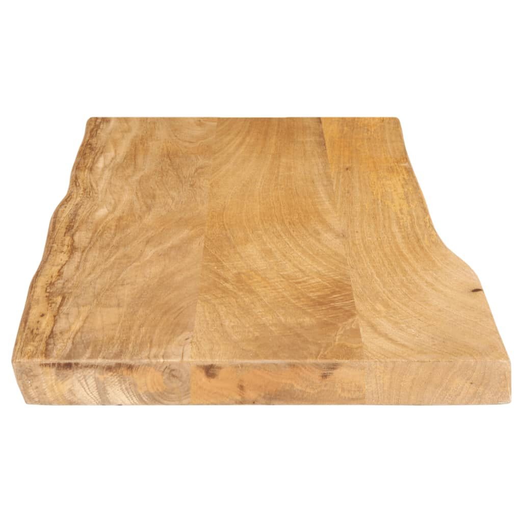 Massief Mangohouten Tafelblad 90x40 cm - Natuurlijke Rand