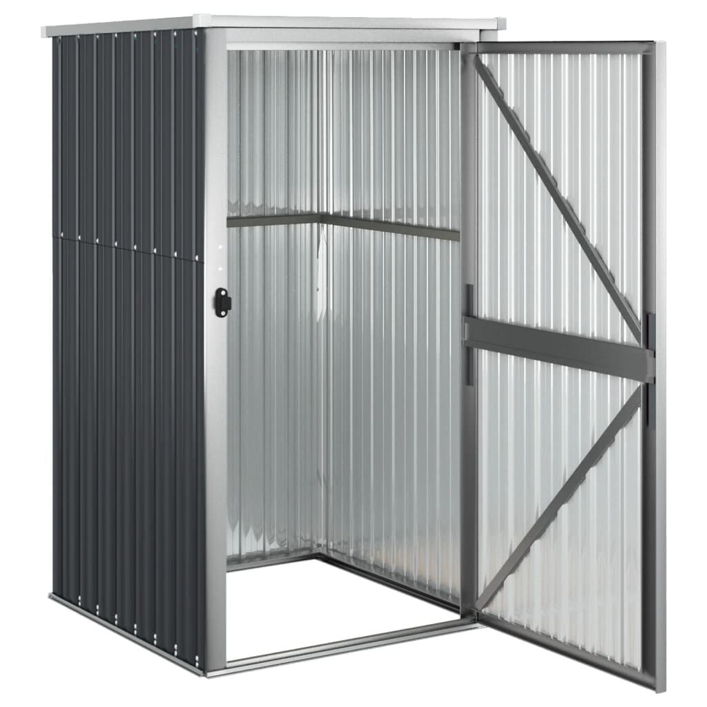 vidaXL Tuinschuur Antraciet 88x89x161cm - Retourdeal!