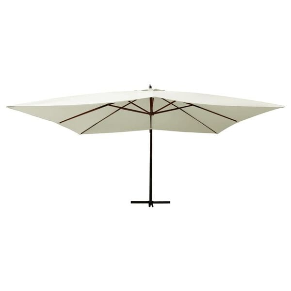 Zweefparasol 400x300 cm Zandwit - Retourdeal!