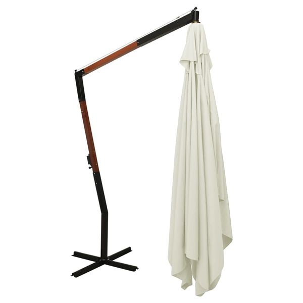 Zweefparasol 400x300 cm Zandwit - Retourdeal!