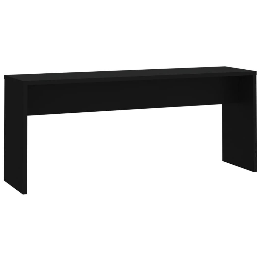 vidaXL Eethoekset 3-delig Zwart Hout - 35% Korting!