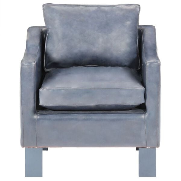 Lederen Kuipstoel Grijs - 35% Korting! Comfort & Stijl