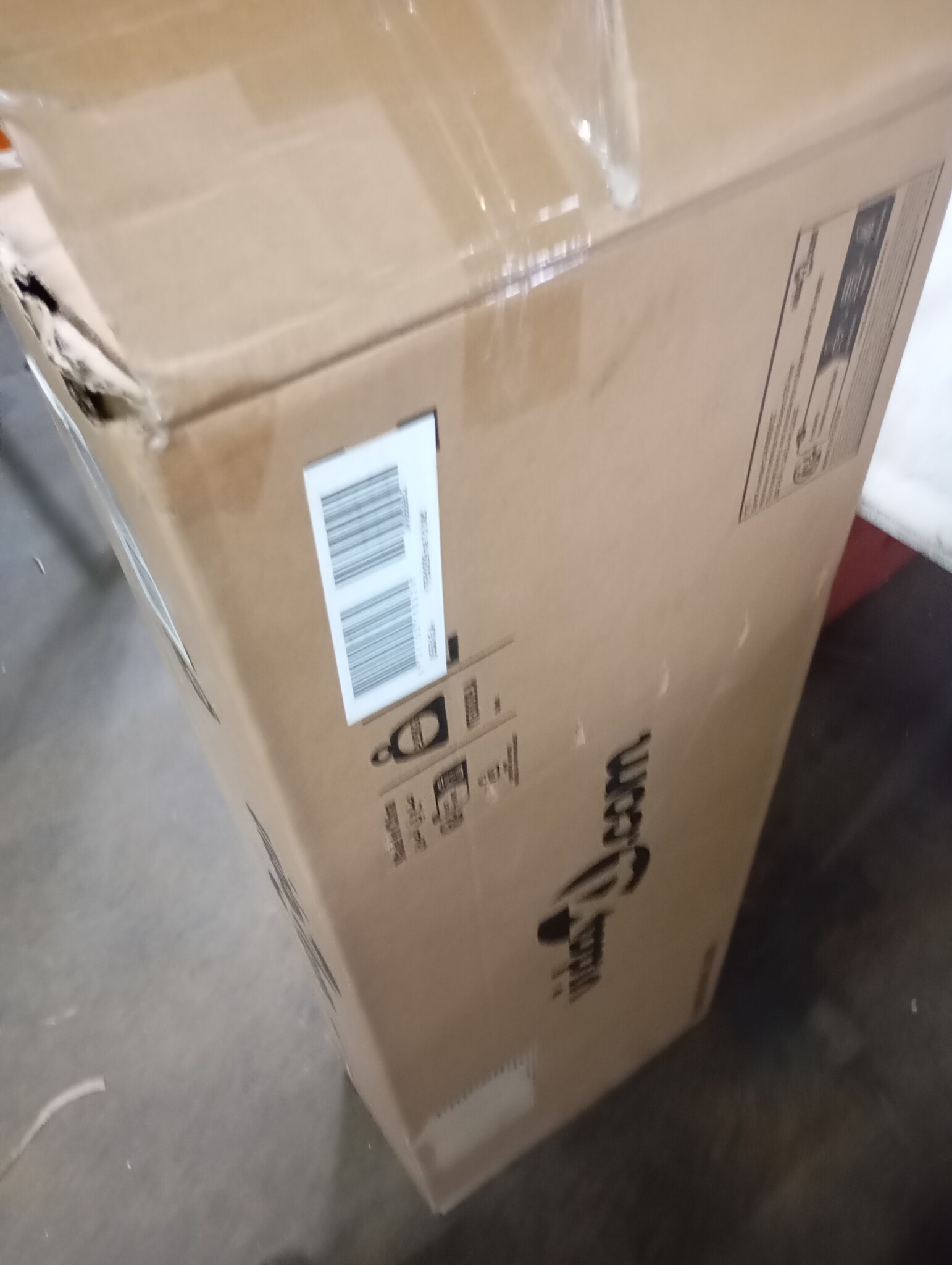 VidaXL Bamboe Parasol Bananenblad - 210cm - Retourdeal!