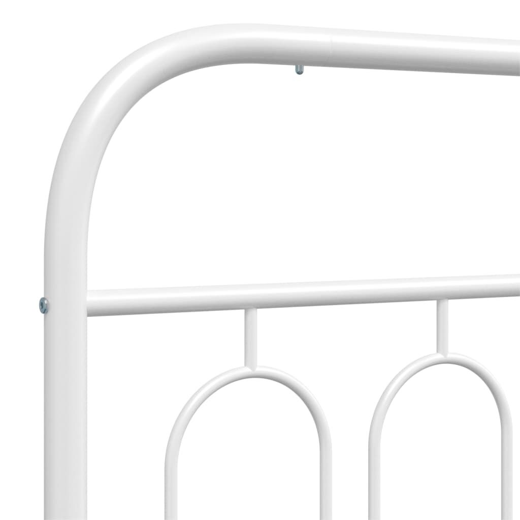 vidaXL Bedframe Wit 90x190cm - Zo Goed Als Nieuw!