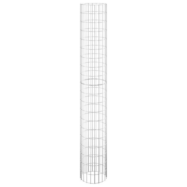 vidaXL Gabion Paal Ø30x200cm - Gegalvaniseerd - 42% Korting!