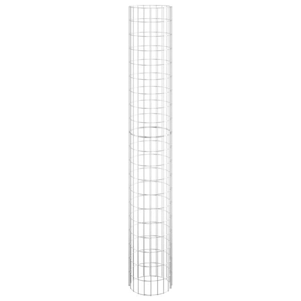 vidaXL Gabion Paal Ø30x200cm - Gegalvaniseerd - 42% Korting!