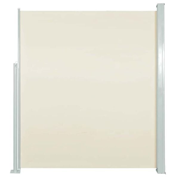 VidaXL Uittrekbaar Windscherm Crème 160x500cm - Retourdeal!