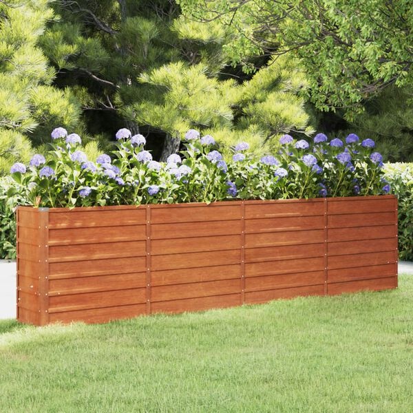 VidaXL Cortenstaal Plantenbak Verhoogd 320cm - 55% Korting!