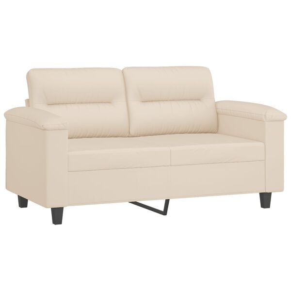 vidaXL Tweezitsbank Beige - Scheur in Kussen - 55% Korting!