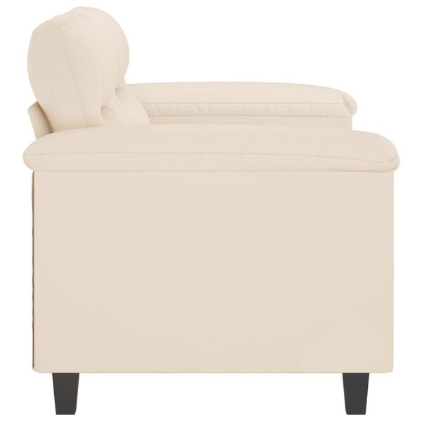 vidaXL Tweezitsbank Beige - Scheur in Kussen - 55% Korting!