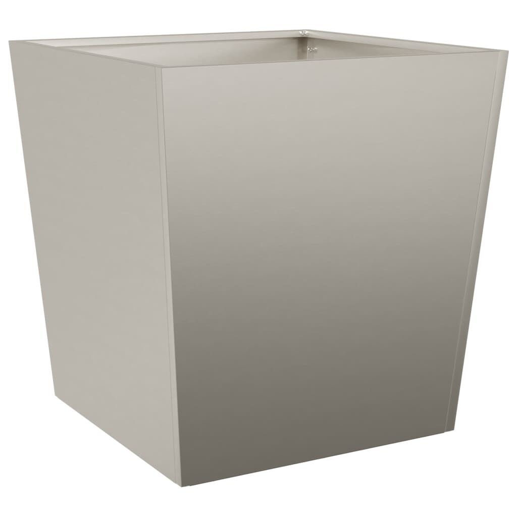 VidaXL Plantenbakken (2 st) 50x50x50cm Staal - 55% Korting!