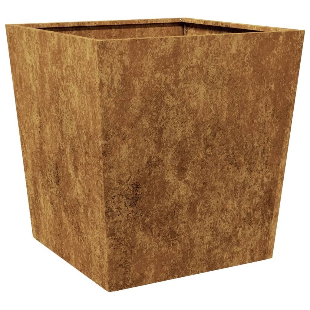 VidaXL Plantenbakken (2 st) 50x50x50cm Staal - 55% Korting!