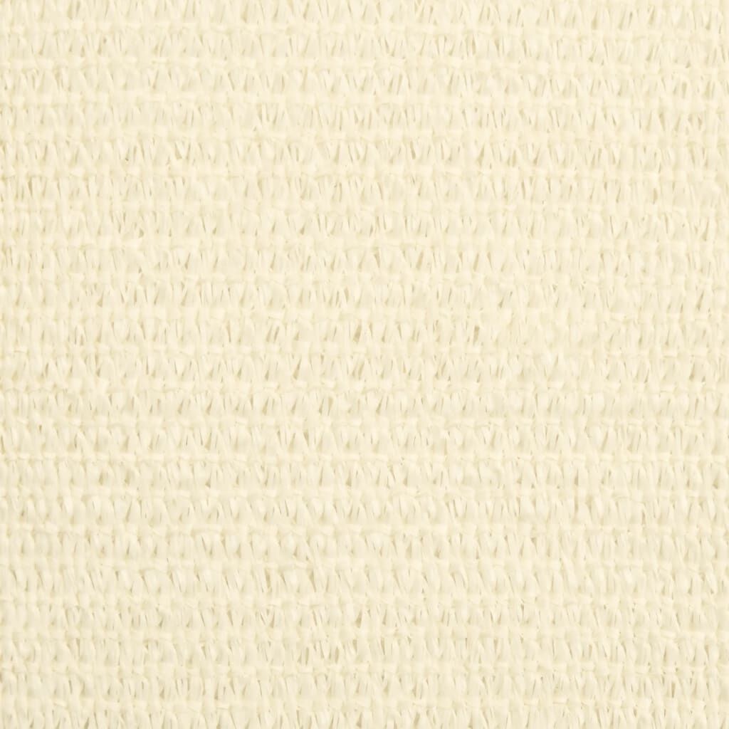 VidaXL Zonnezeil Crème 3x4m HDPE - Topdeal!