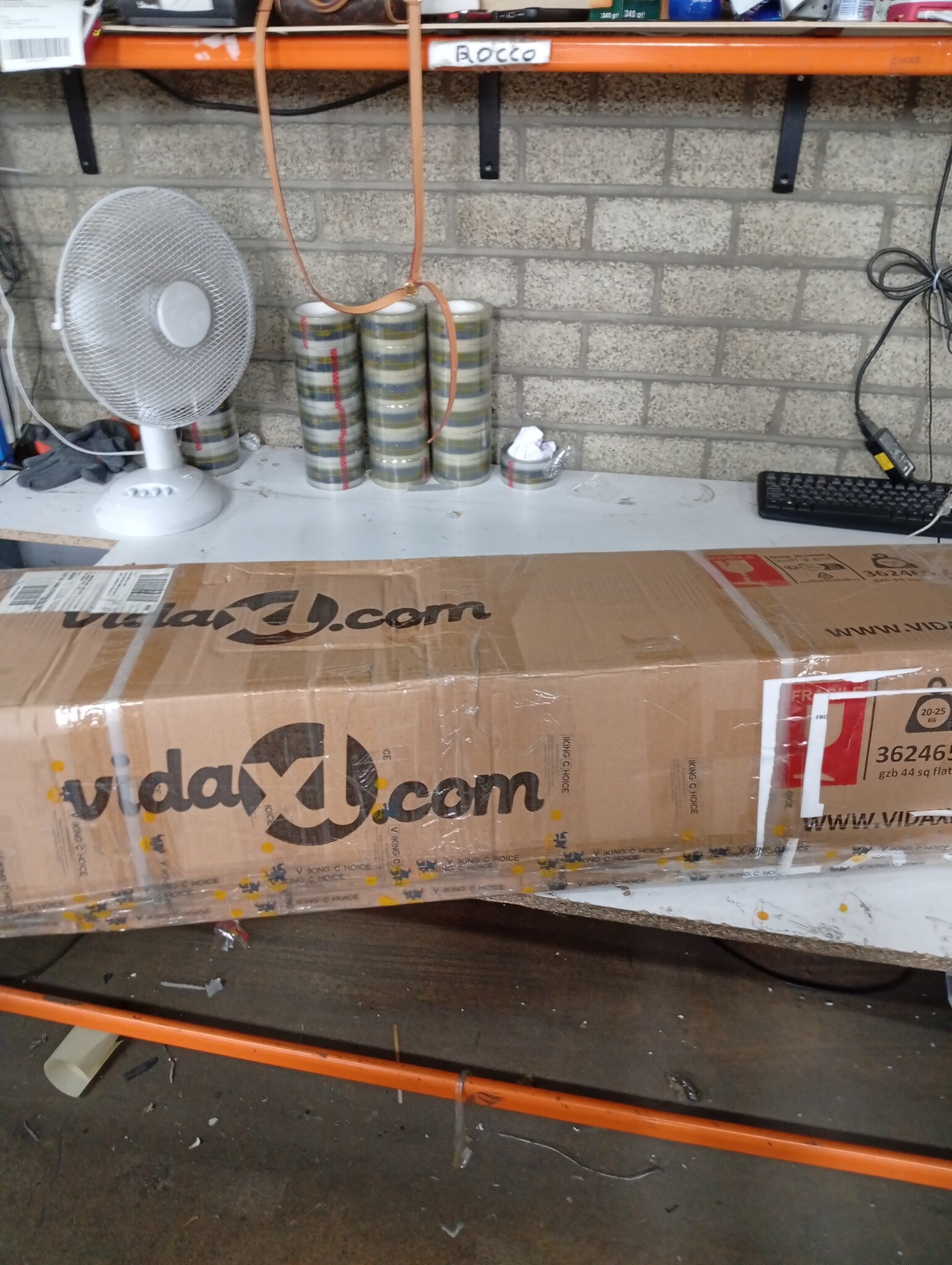 VidaXL Prieel 4x4m Antraciet - Retourdeal!