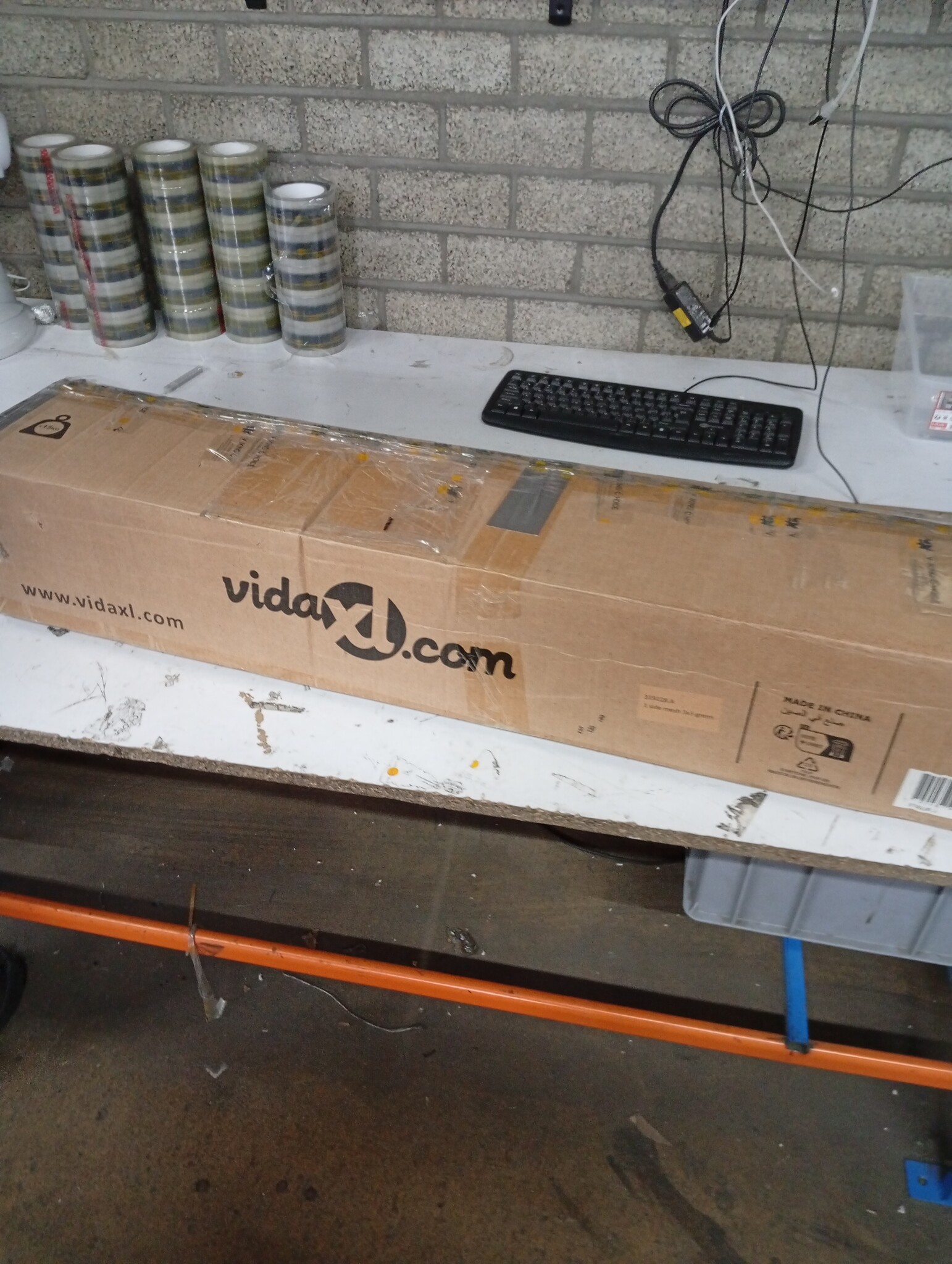 VidaXL Partytent 3x3m Groen - Zo Goed Als Nieuw!