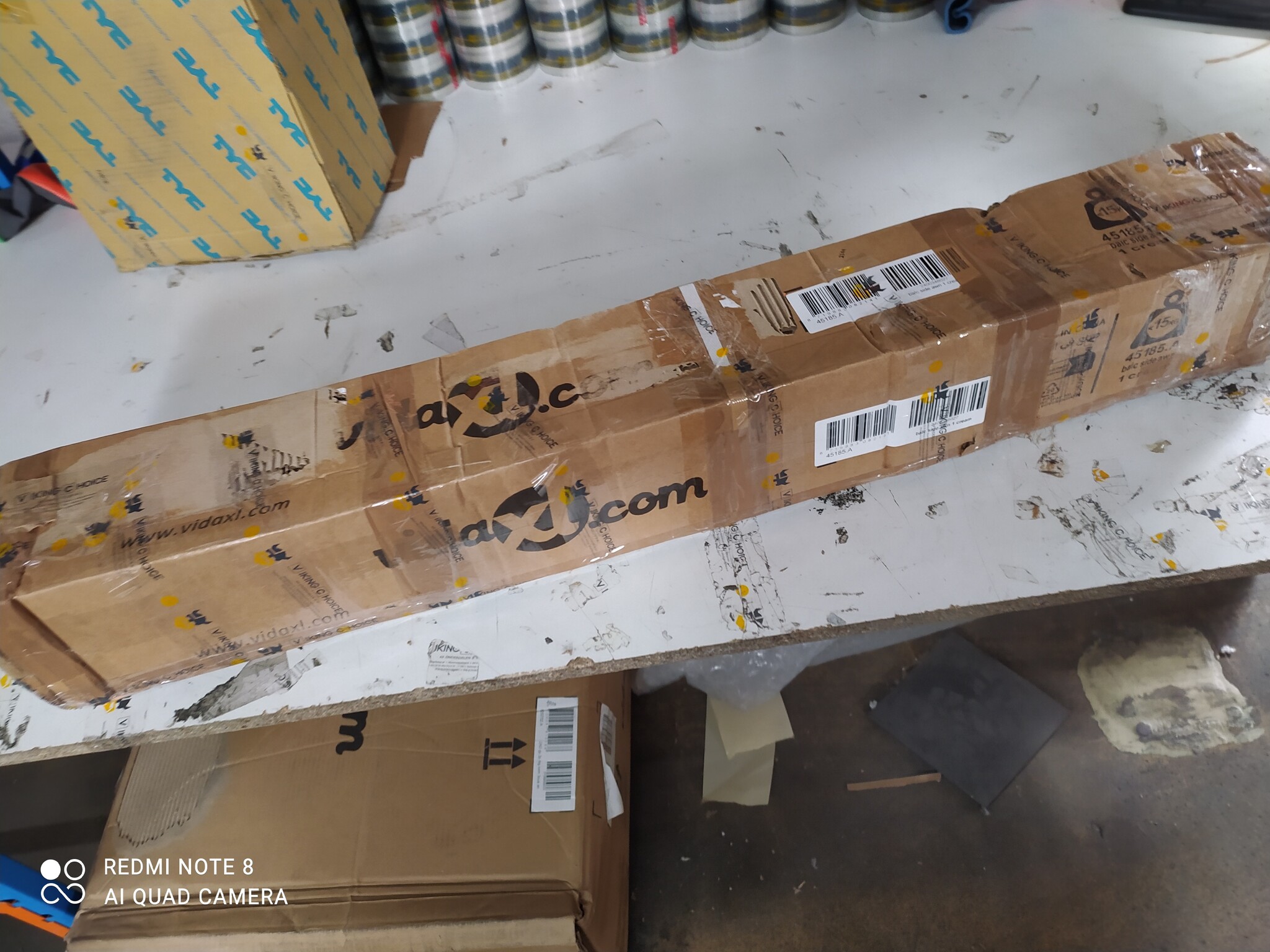 Tuinscherm Uittrekbaar Crème 100x300cm - 40% Korting!