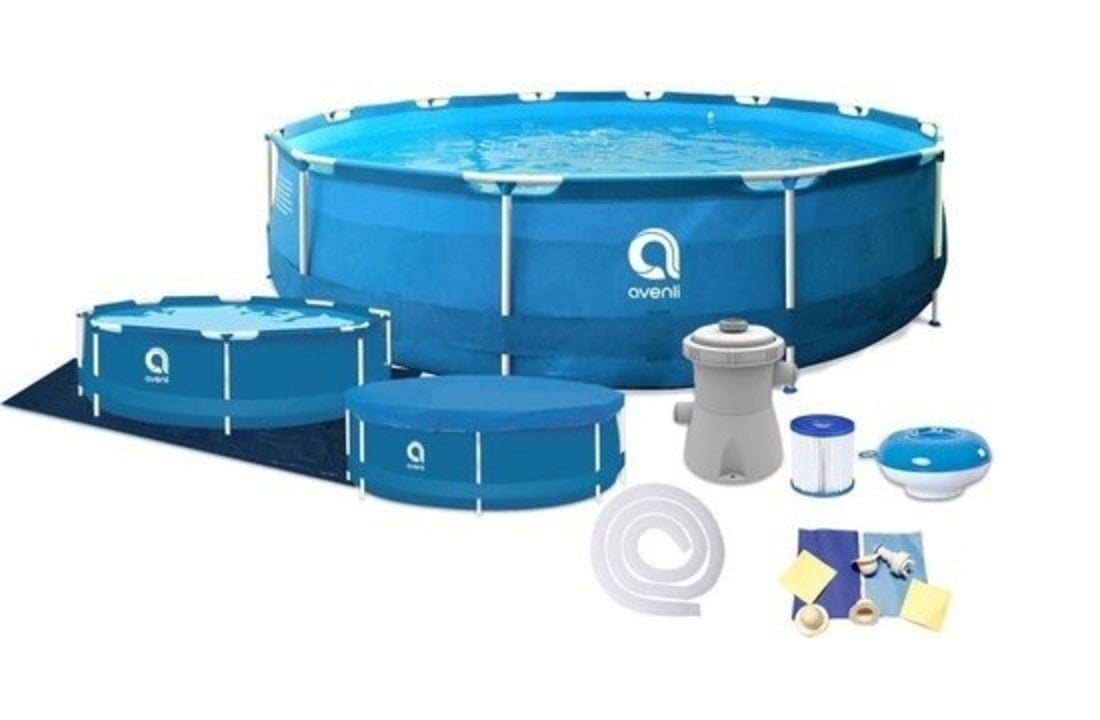 Avenli Zwembad 305cm Set met Pomp - 40% Korting!