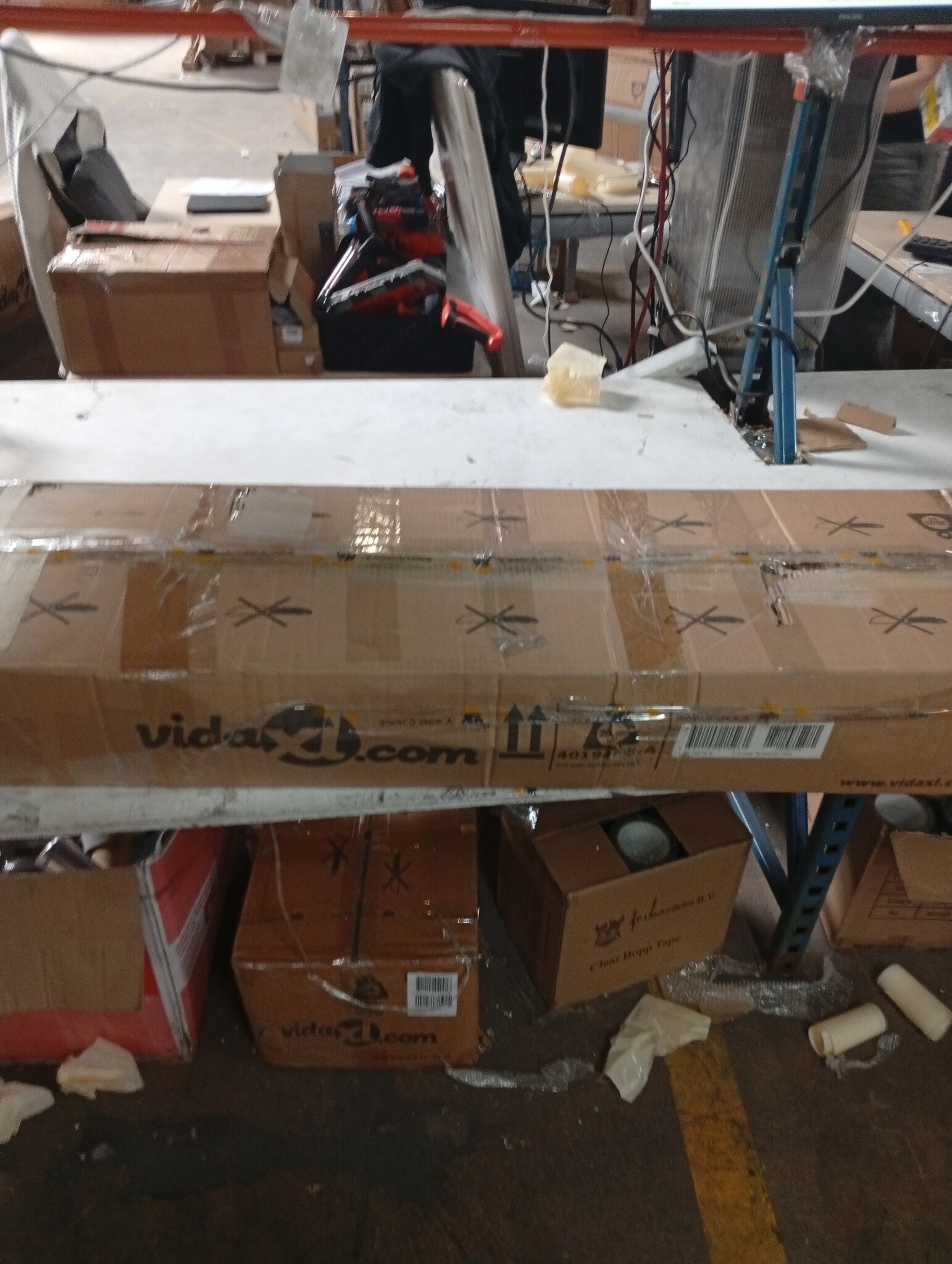 VidaXL Bedframe 120x200 cm Grijs Kunstleer - 40% Korting!